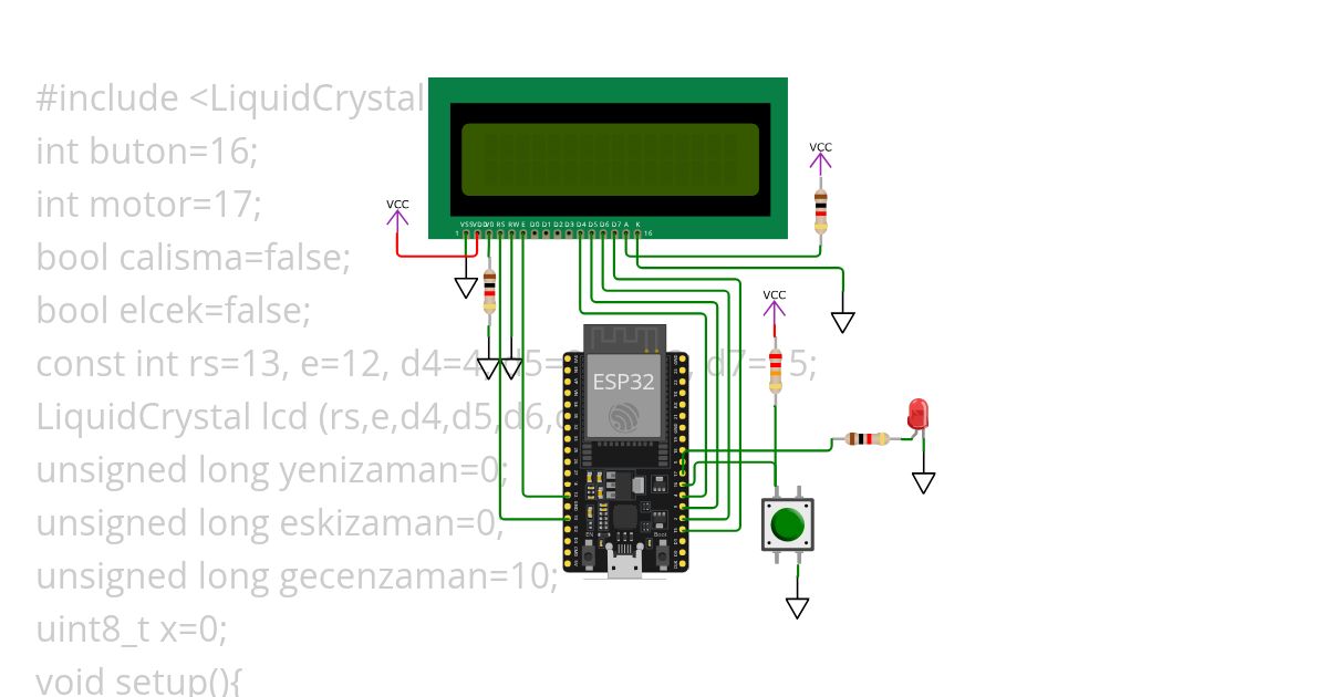 LCD_ESP32 simulation