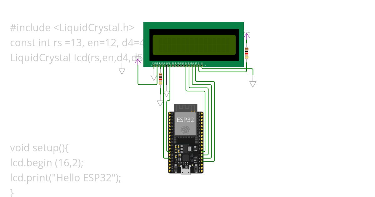 esp32_lcd1  simulation