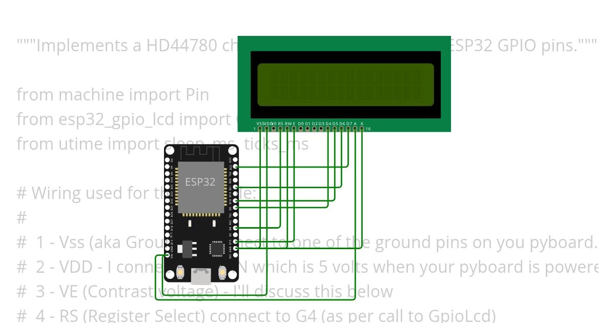 LCD Copy simulation