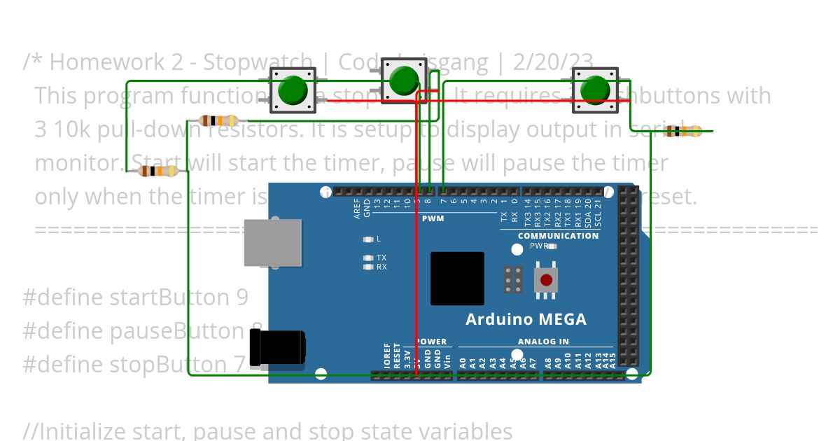 stopwatch V2 simulation