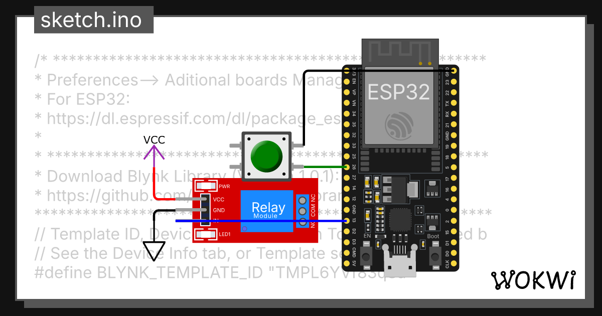 Wokwi online esp32 stm32 arduino simulator