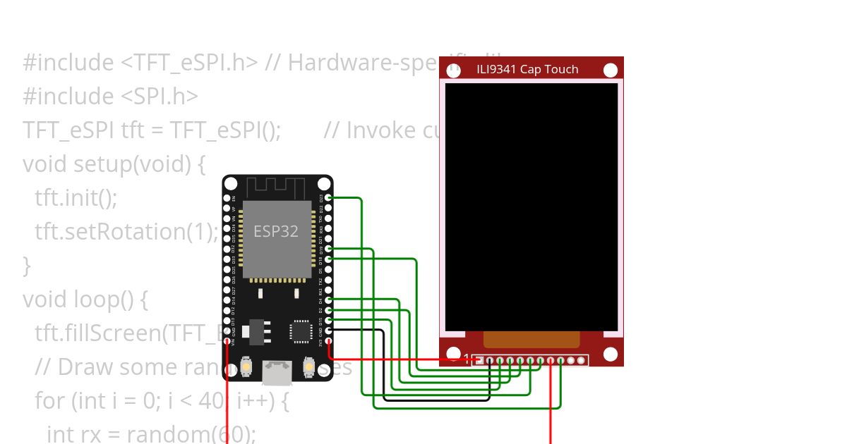 TFT Ellipse simulation