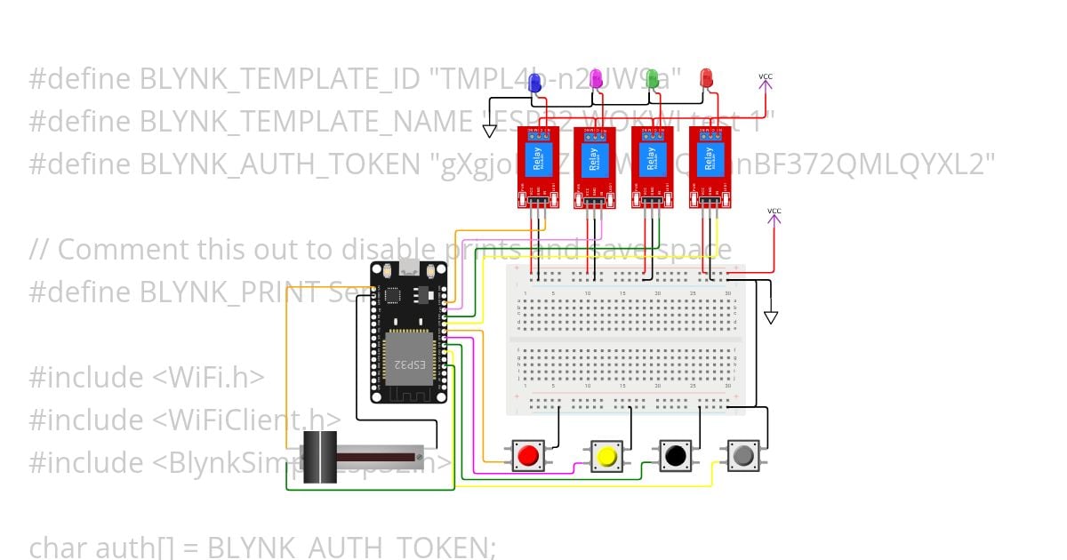 ESP32 relay test 1 simulation
