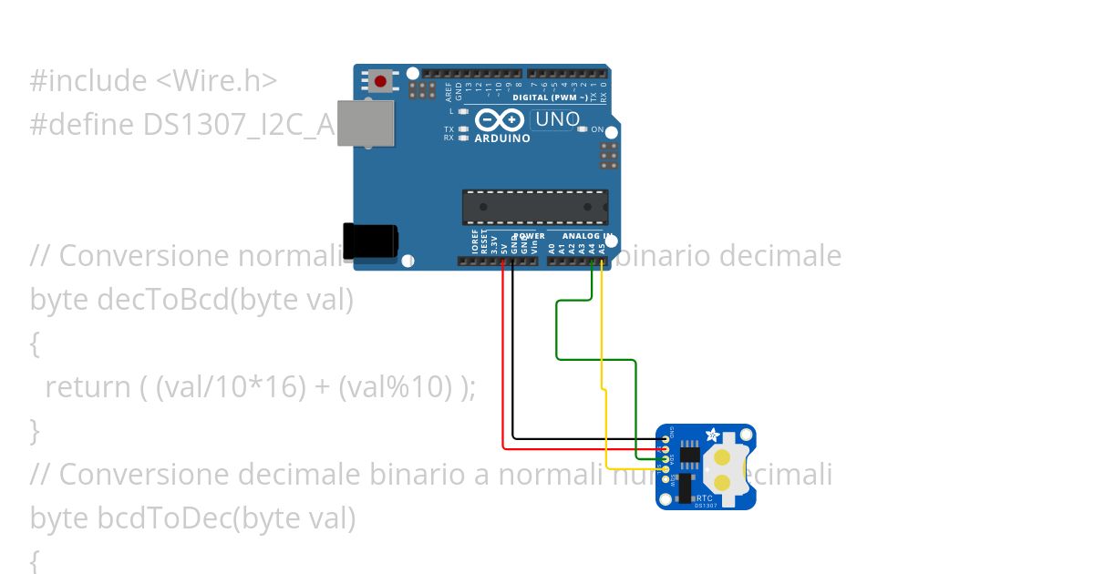 Contatore ARDUINO UNO simulation