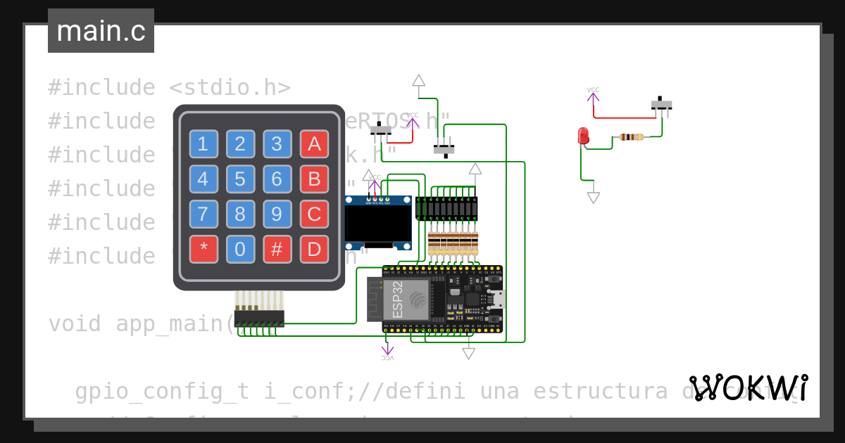 Conf varios pines wokwi esp32 stm32 arduino simulator