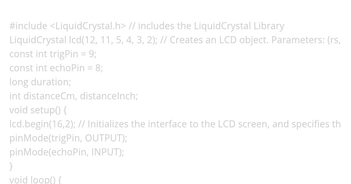 Ultrasonic_Sensor simulation