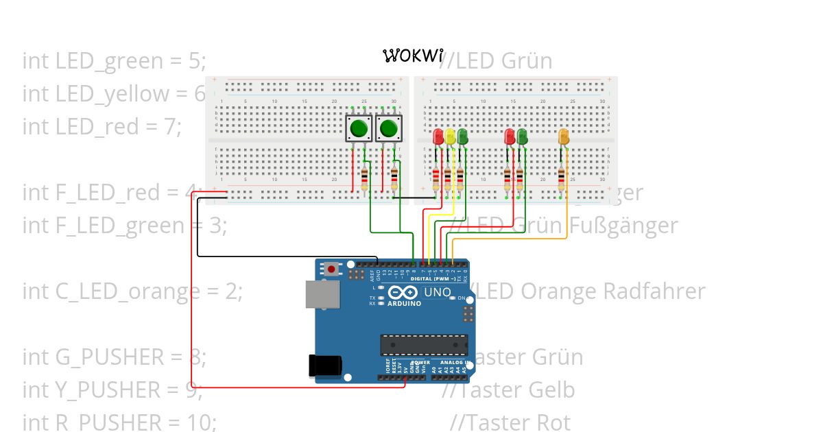 Ampel Projekt simulation