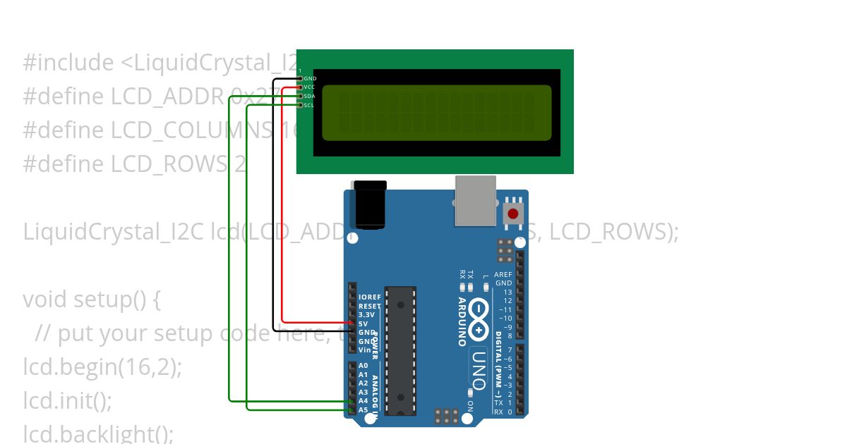 my first lcd displayer simulation