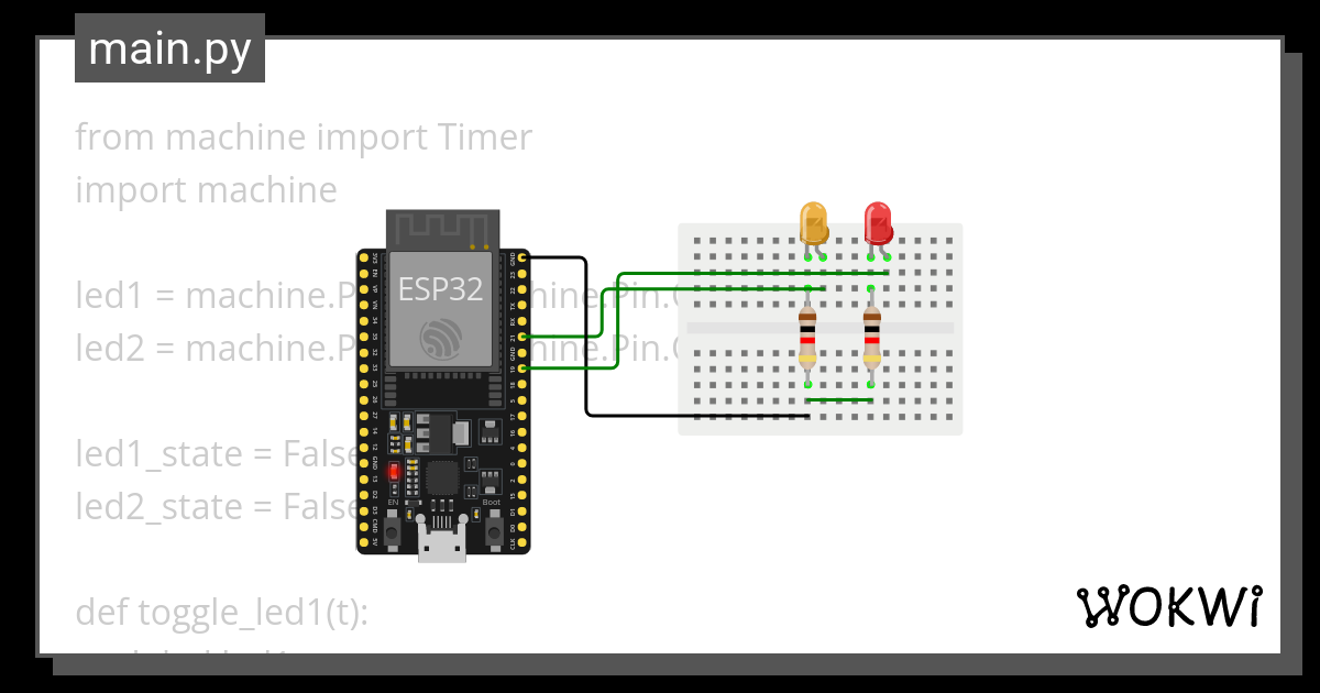 Timer Wokwi Esp32 Stm32 Arduino Simulator 0831