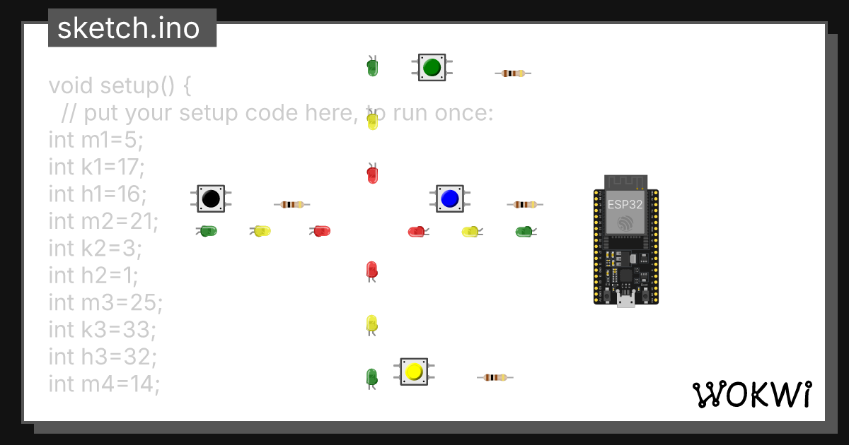 Wokwi - Online ESP32, STM32, Arduino Simulator