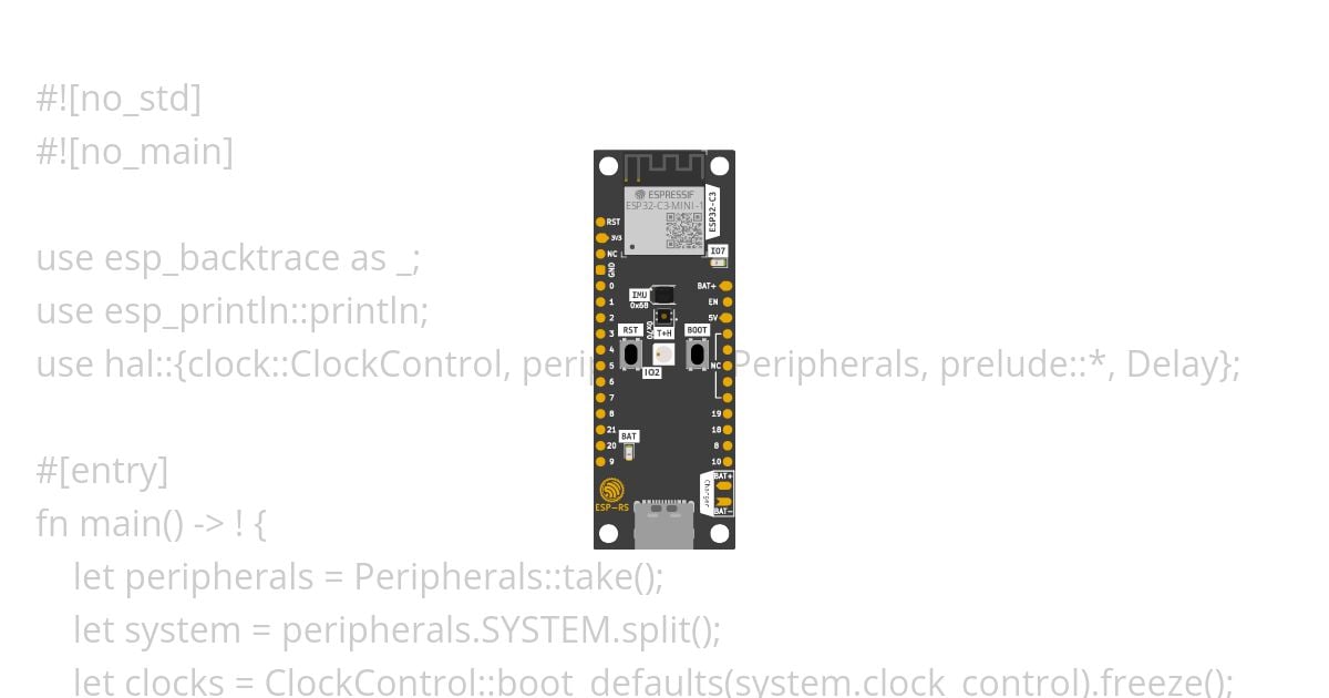 rust-esp1 simulation