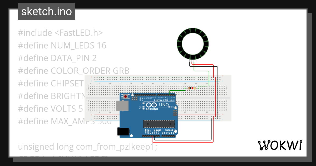 uno led coms test1 onlywokwi paramiters - Wokwi ESP32, STM32, Arduino ...