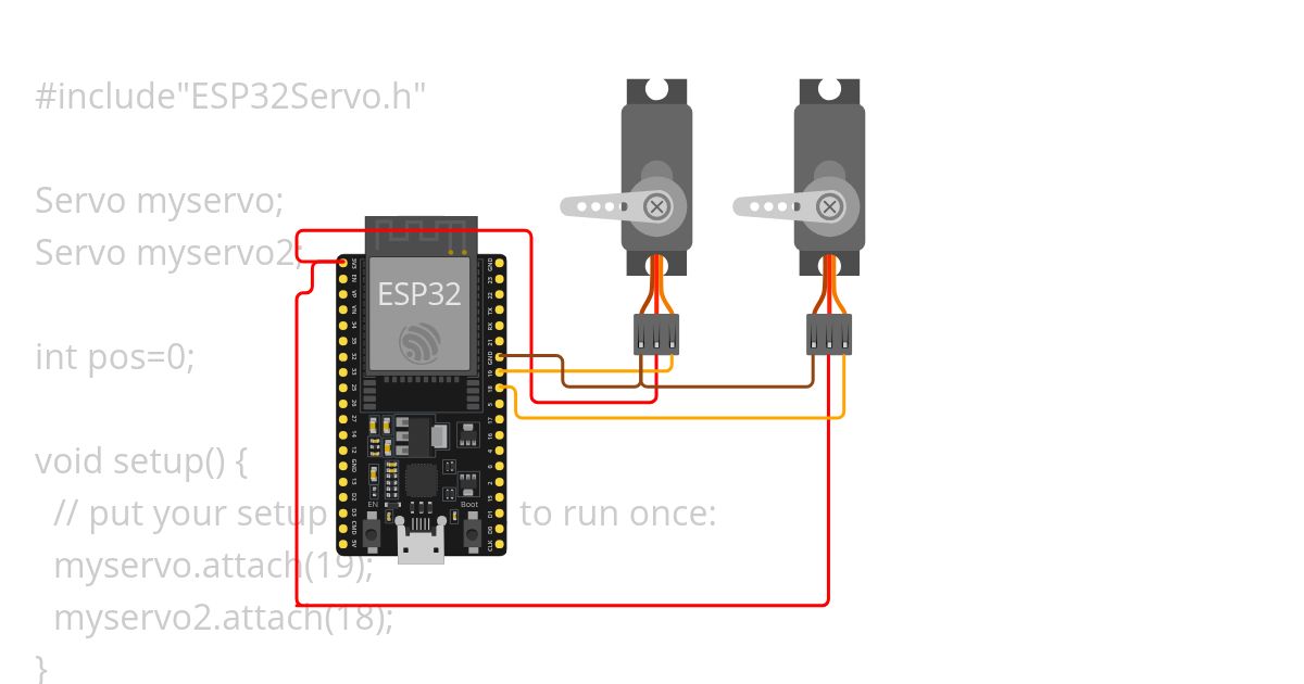 Servo motor  simulation