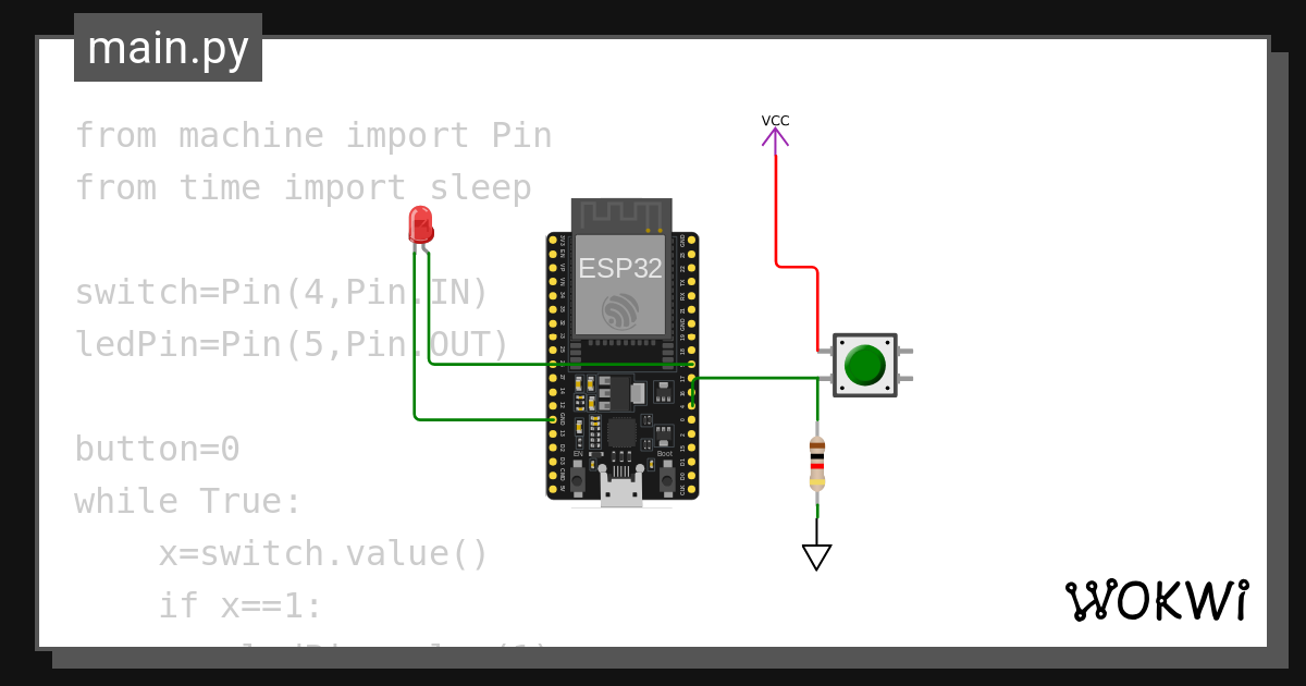 Pull up internal wokwi esp32 stm32 arduino simulator