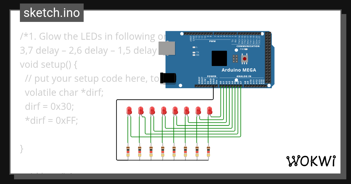 ESP_LED_Set3_1 - Wokwi ESP32, STM32, Arduino Simulator