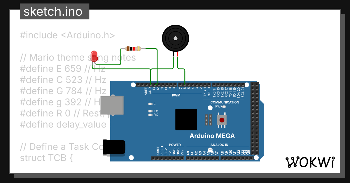 2dd t1t2 wokwi esp32 stm32 arduino simulator