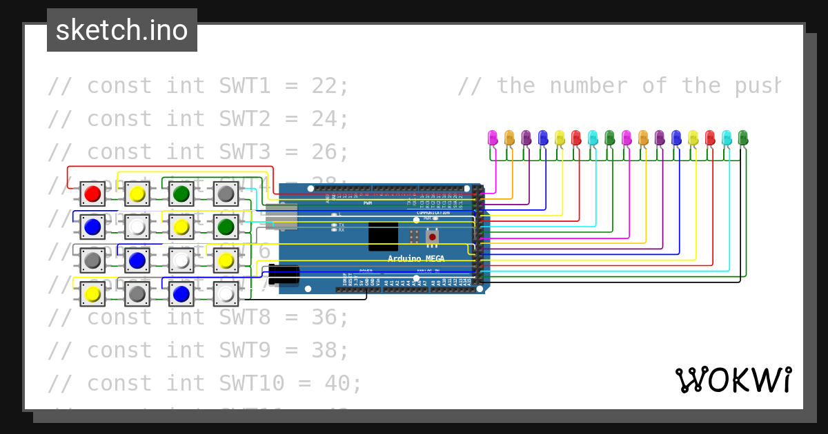 Oneshot 8in 8out ve model 01 wokwi esp32 stm32 arduino simulator