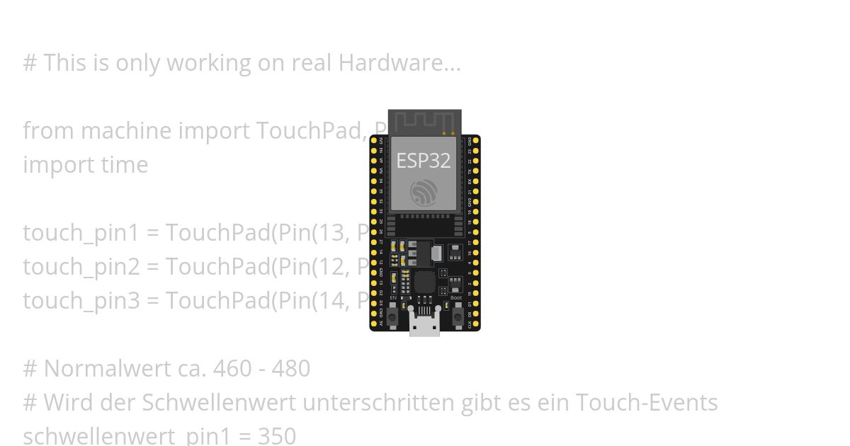 Touch-Pin Event simulation