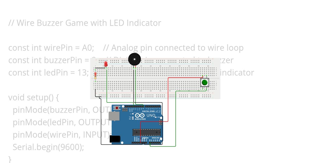 Wire Buzzer simulation