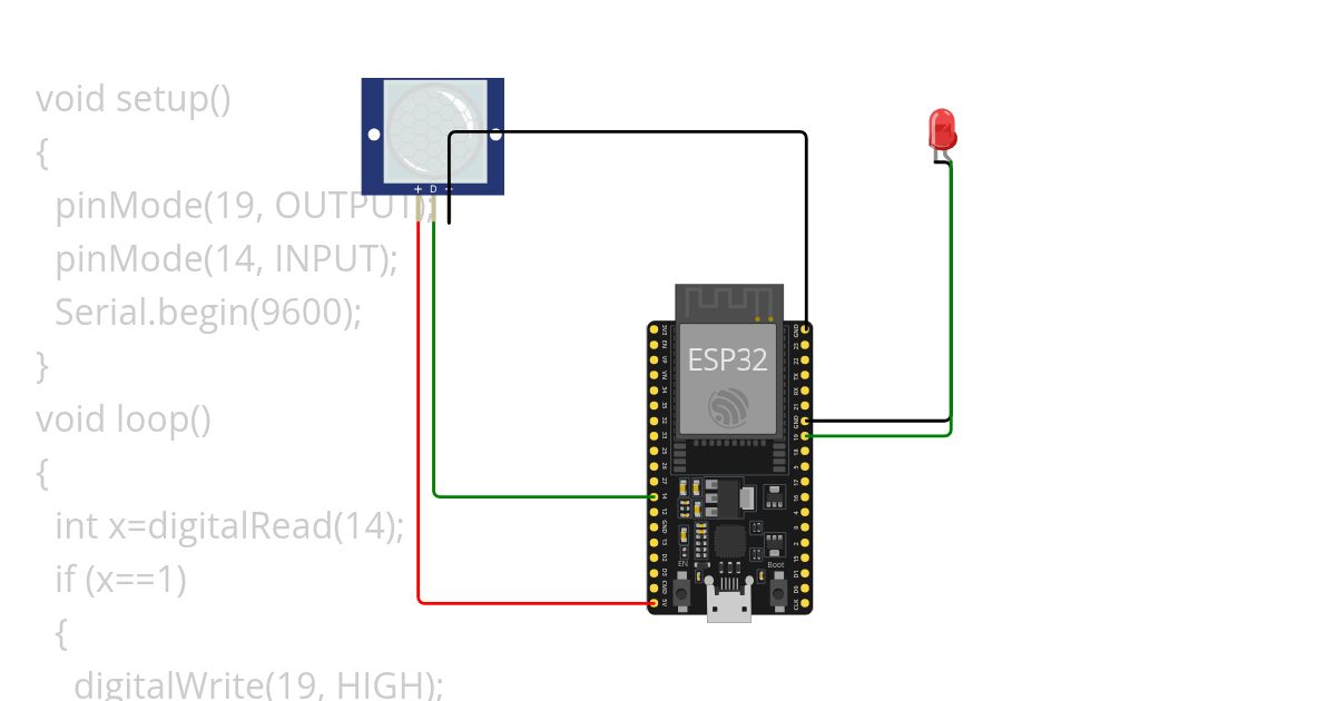 IR sensor  simulation