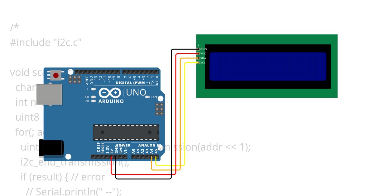 I2C simulation