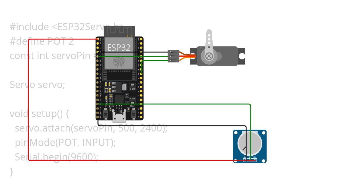 Servo simulation