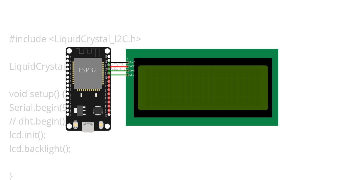 LCD I2C 20x4 Copy simulation
