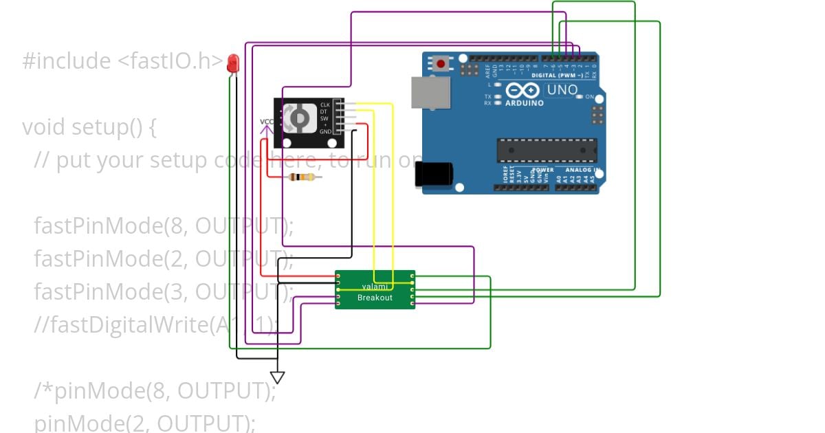 1x 2x 4x encoder counter verilog Arduino read spi2 Copy simulation