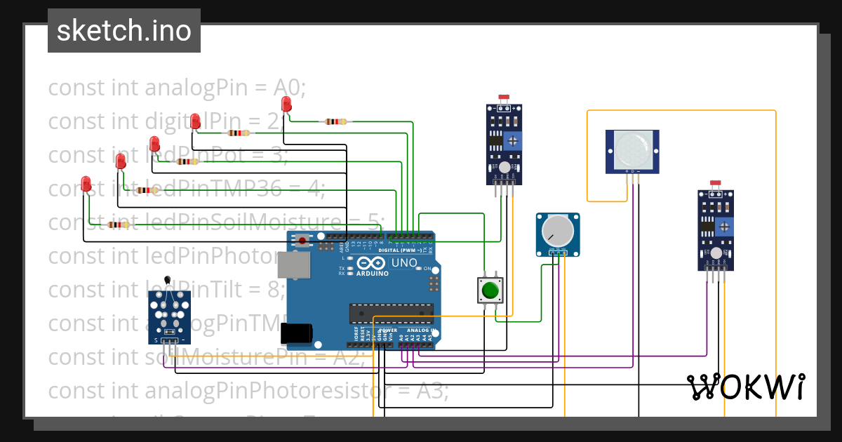 Uno 10 - Wokwi ESP32, STM32, Arduino Simulator