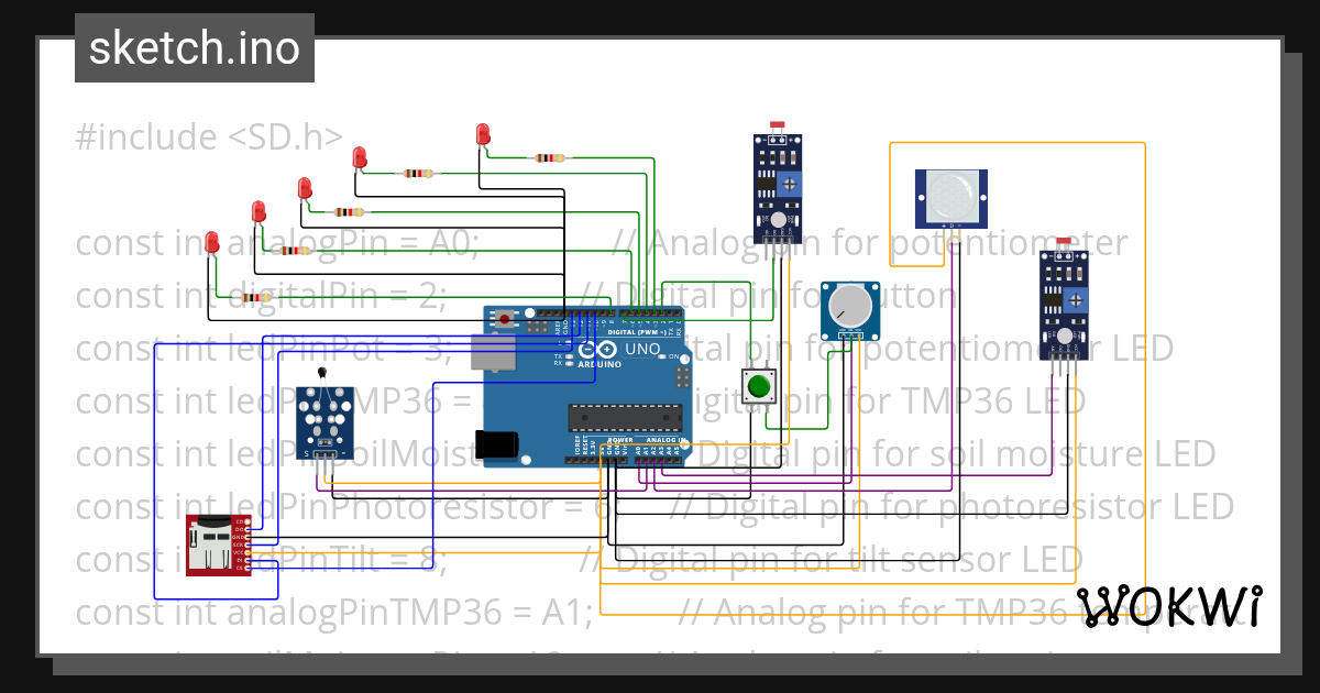 Uno 11 - Wokwi ESP32, STM32, Arduino Simulator