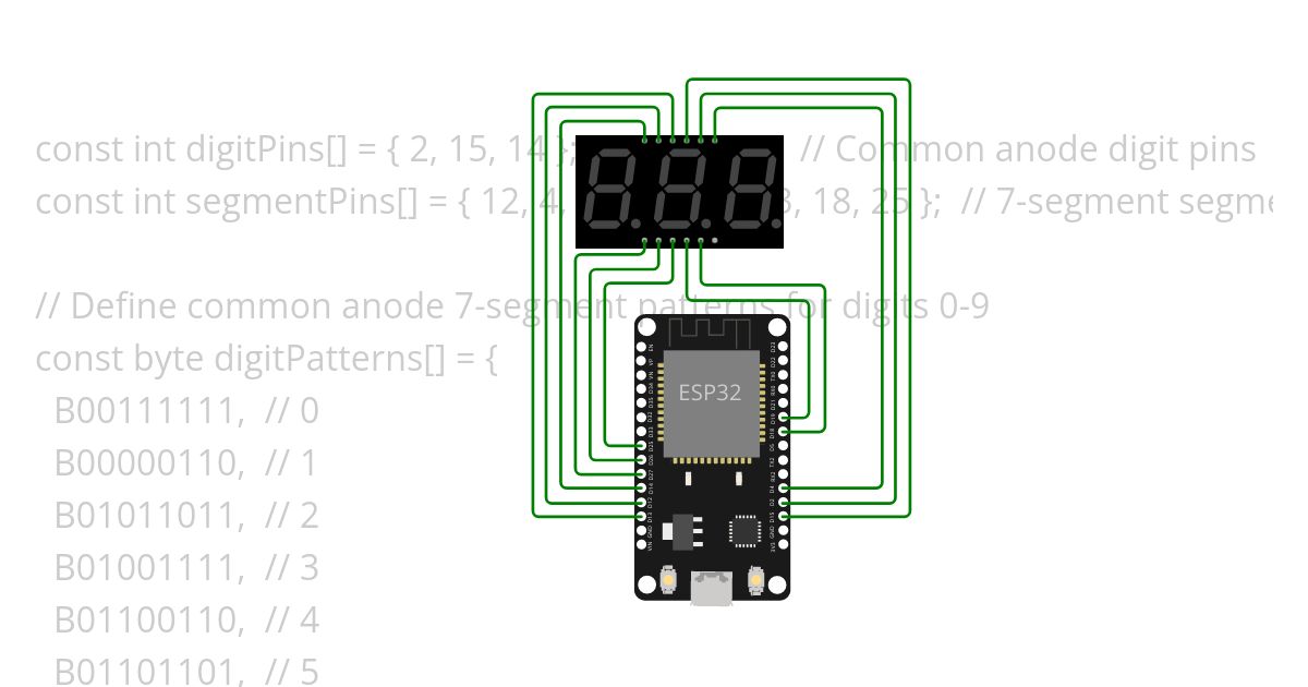 esp32-4-digit- Copy simulation