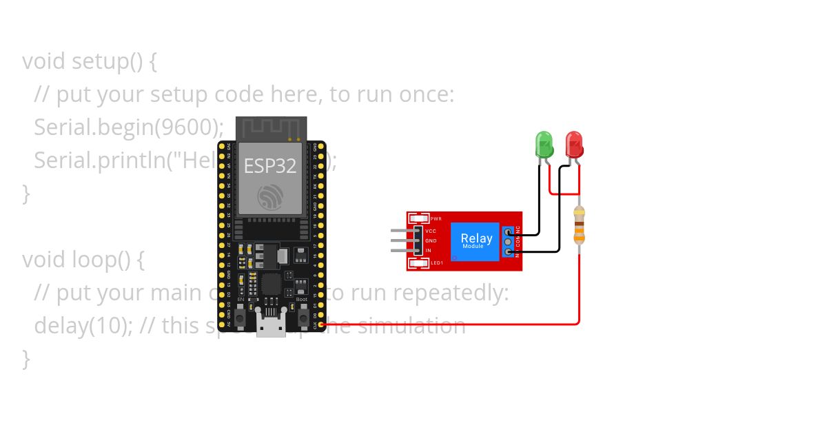 Relevador simulation