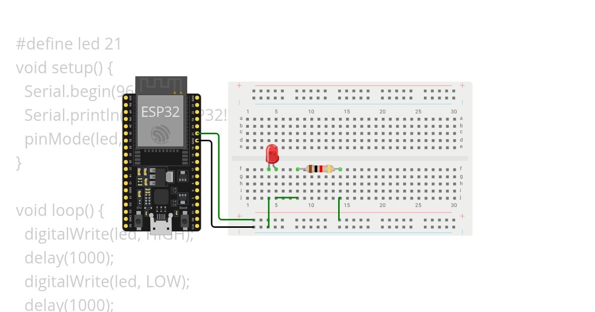 LED simulation