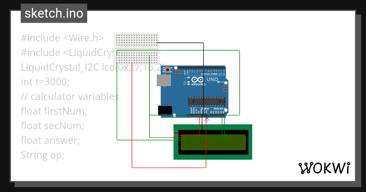 test i2c - Wokwi ESP32, STM32, Arduino Simulator