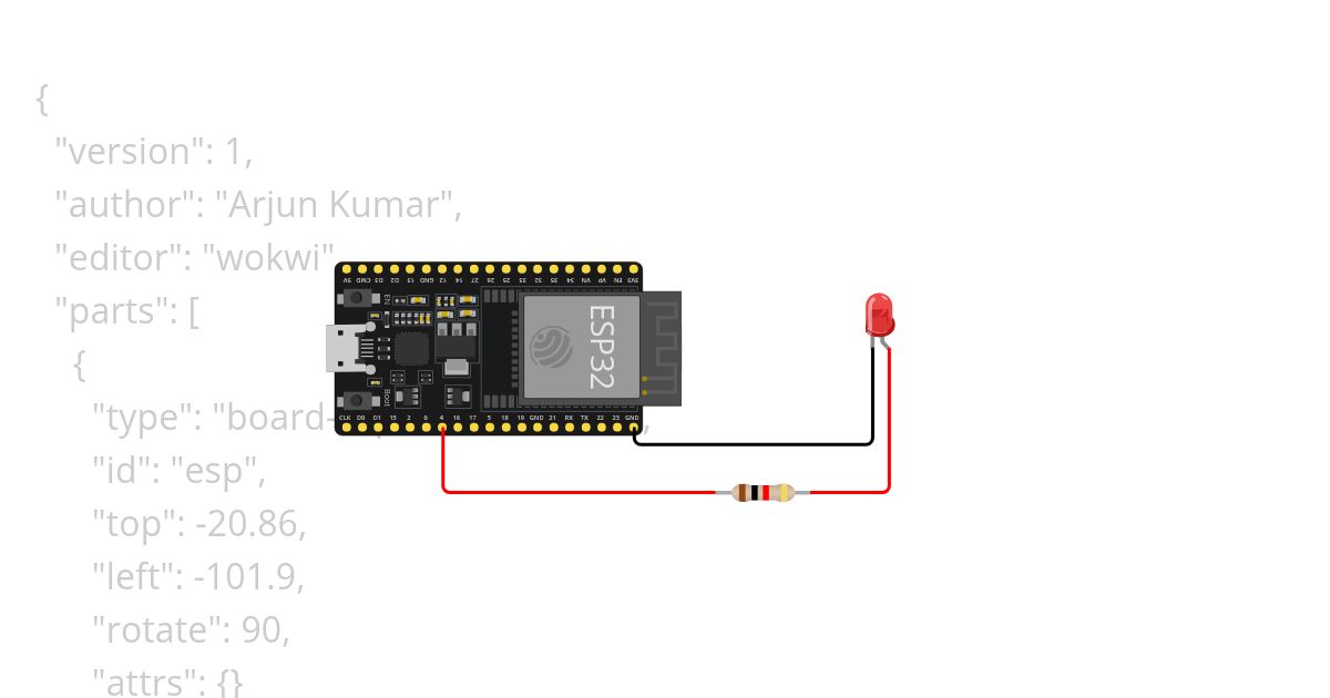 P2 - LED toggling for N-times defined by user simulation