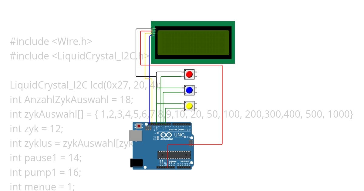 LCD 4x20 simulation