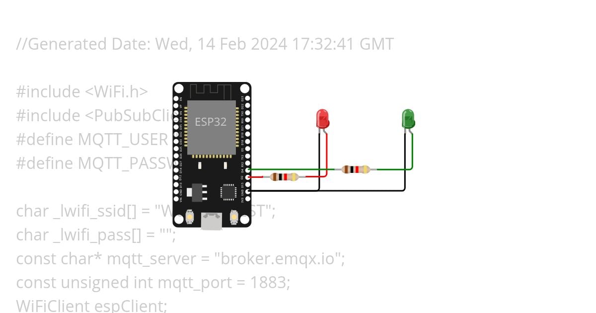 IOT-CH01-LED-EMQX simulation