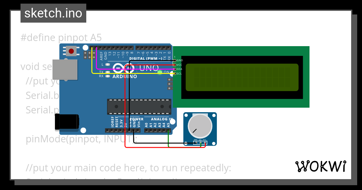 Potenciômetro no Lcd Copia Copy - Wokwi ESP32, STM32, Arduino Simulator