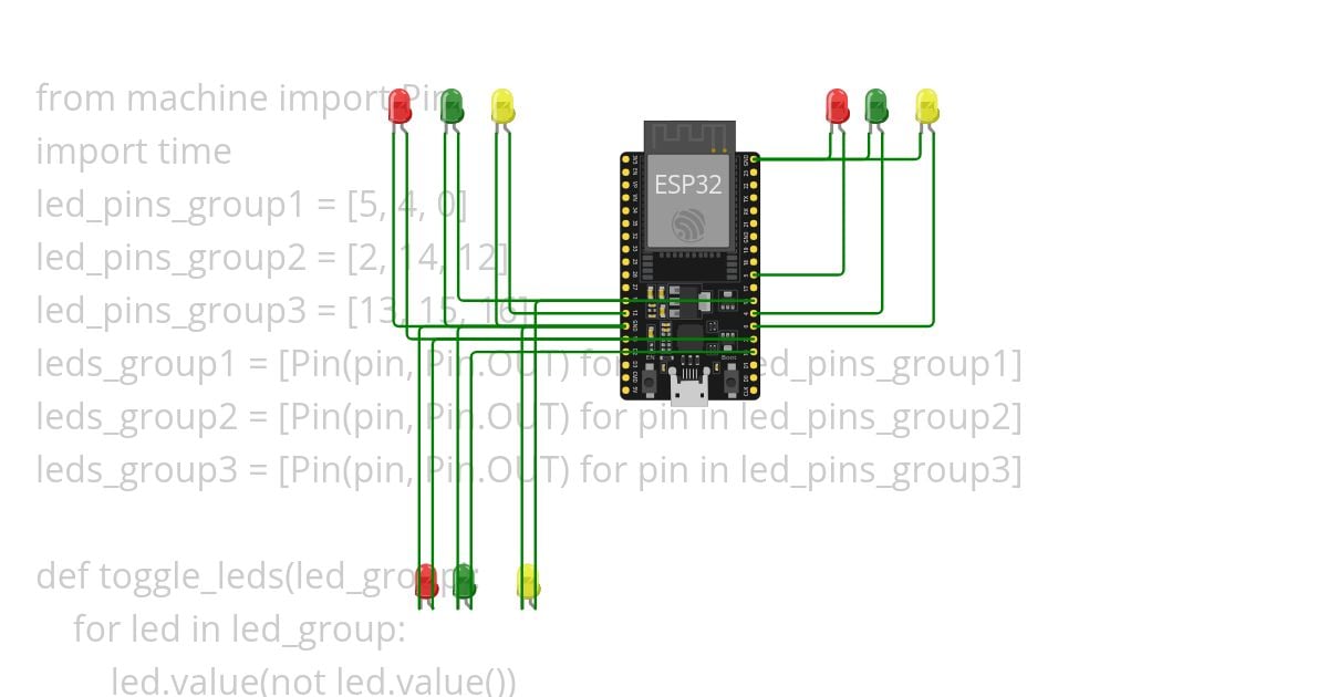led toggle  Copy simulation