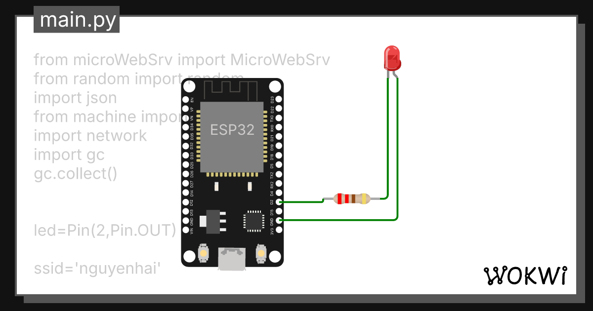 Wokwi online esp32 stm32 arduino simulator