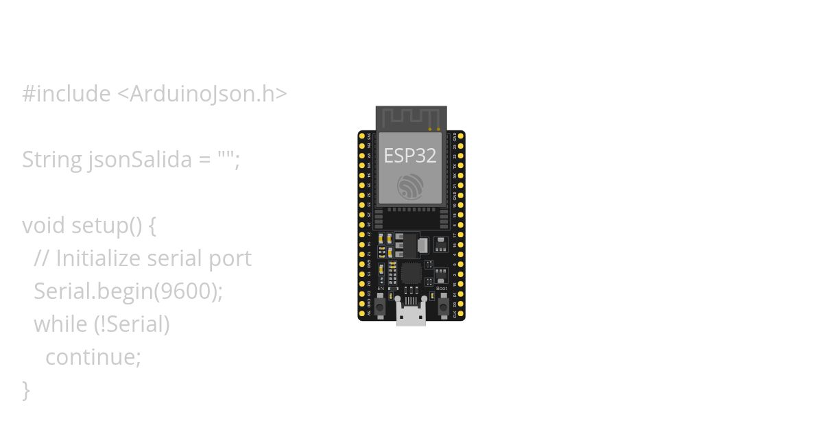 JSON consola simulation