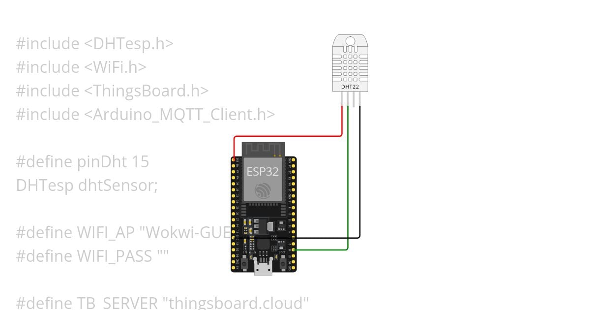 esp32 THING simulation