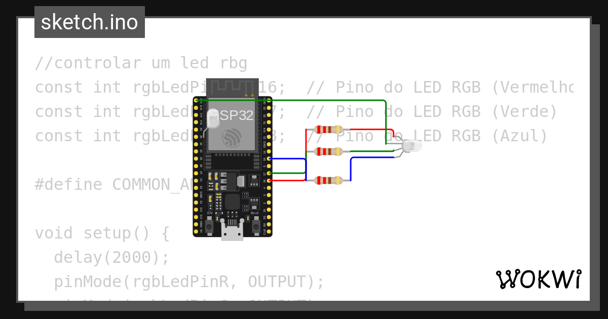 Wokwi online esp32 stm32 arduino simulator