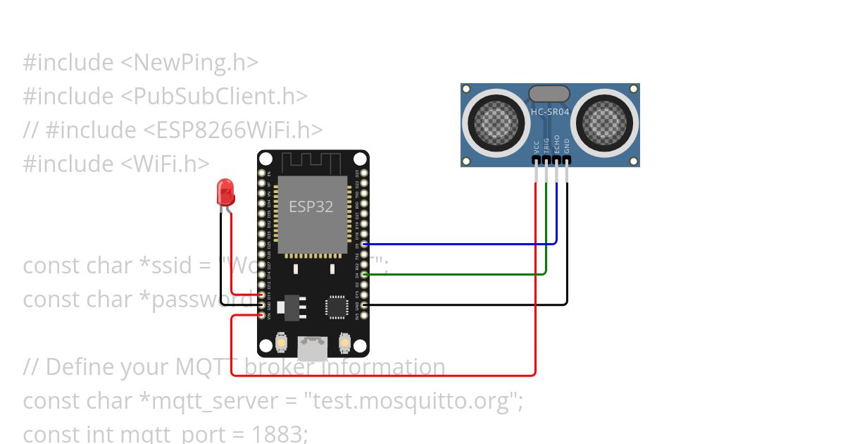 water tank mqtt simulation