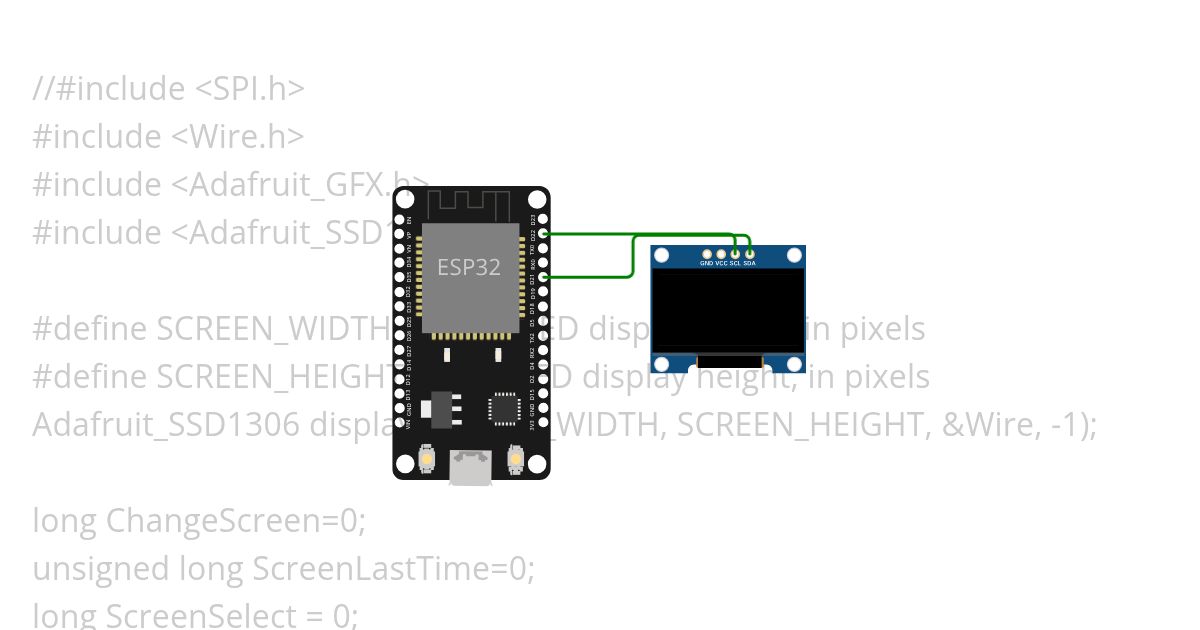 OLED Display simulation