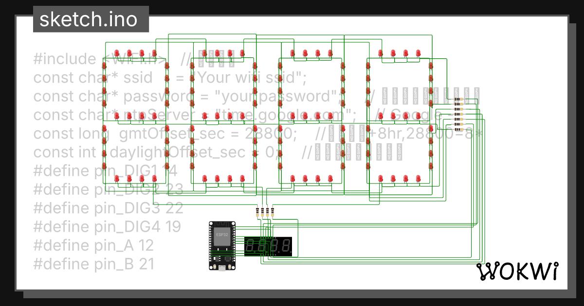 Wokwi - Online ESP32, STM32, Arduino Simulator