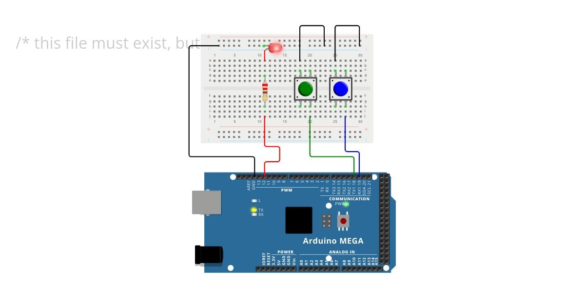 1_06_pushButtonBlink_v2 simulation