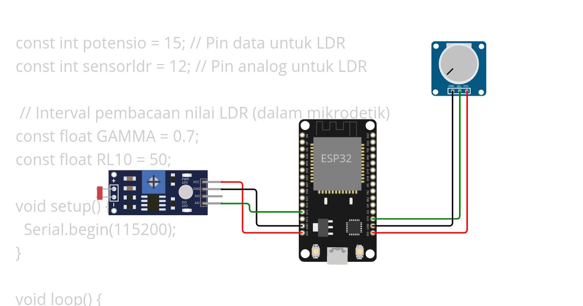 ldr analog simulation