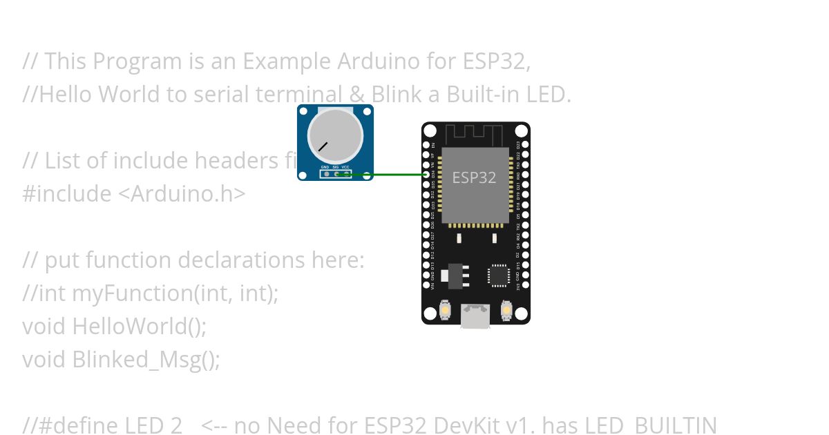 esp32 Analog Input simulation