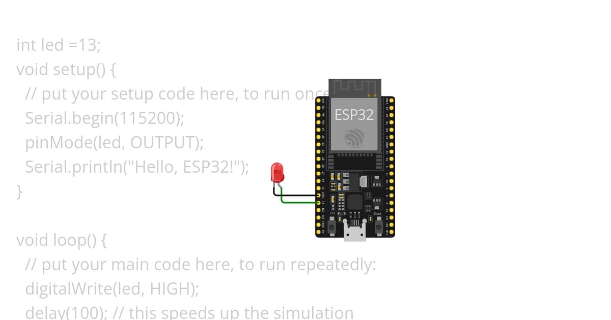 esp led simulation